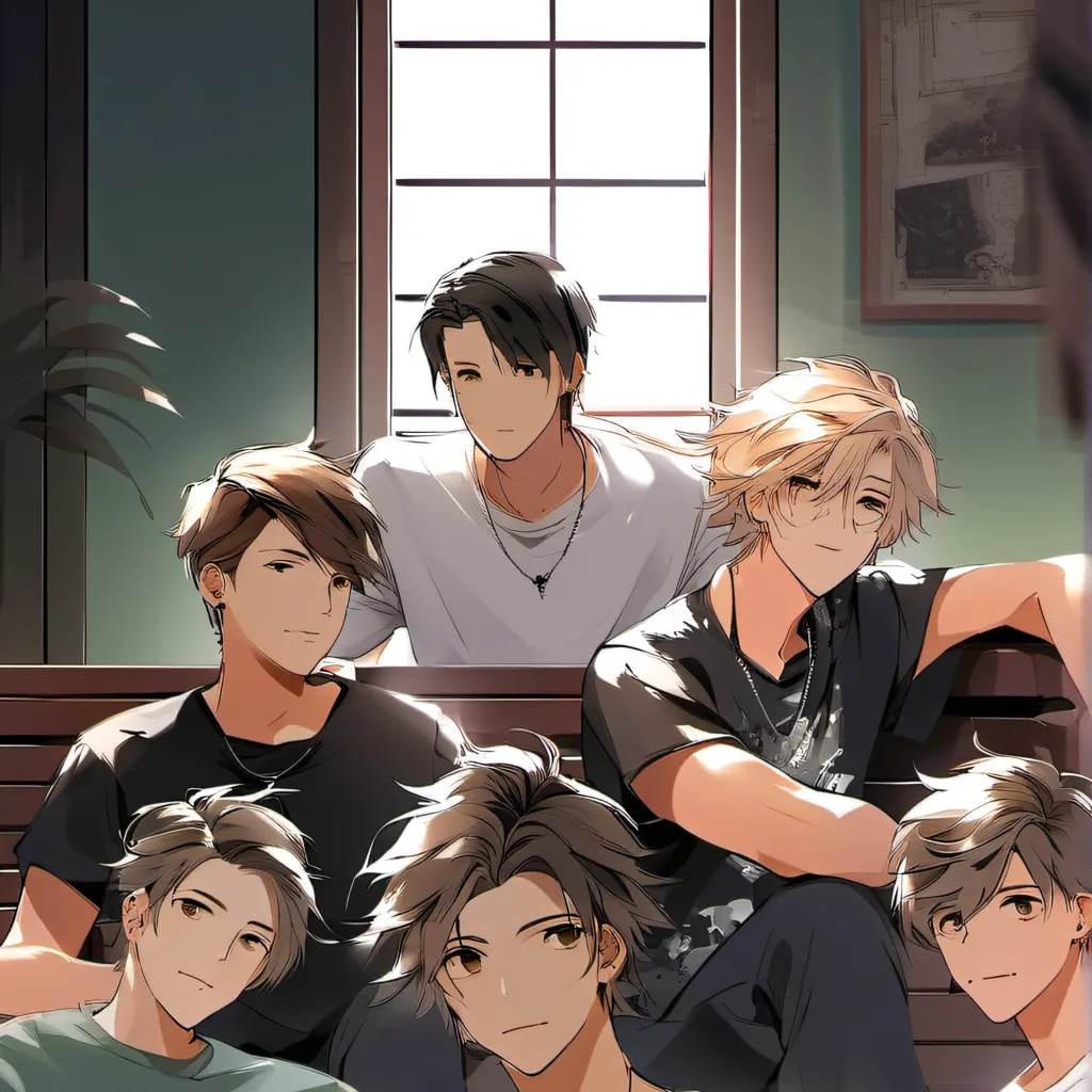 chat with ai character: 6 older brothers