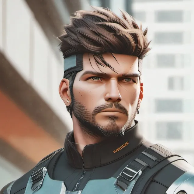 chat with ai character: solid snake