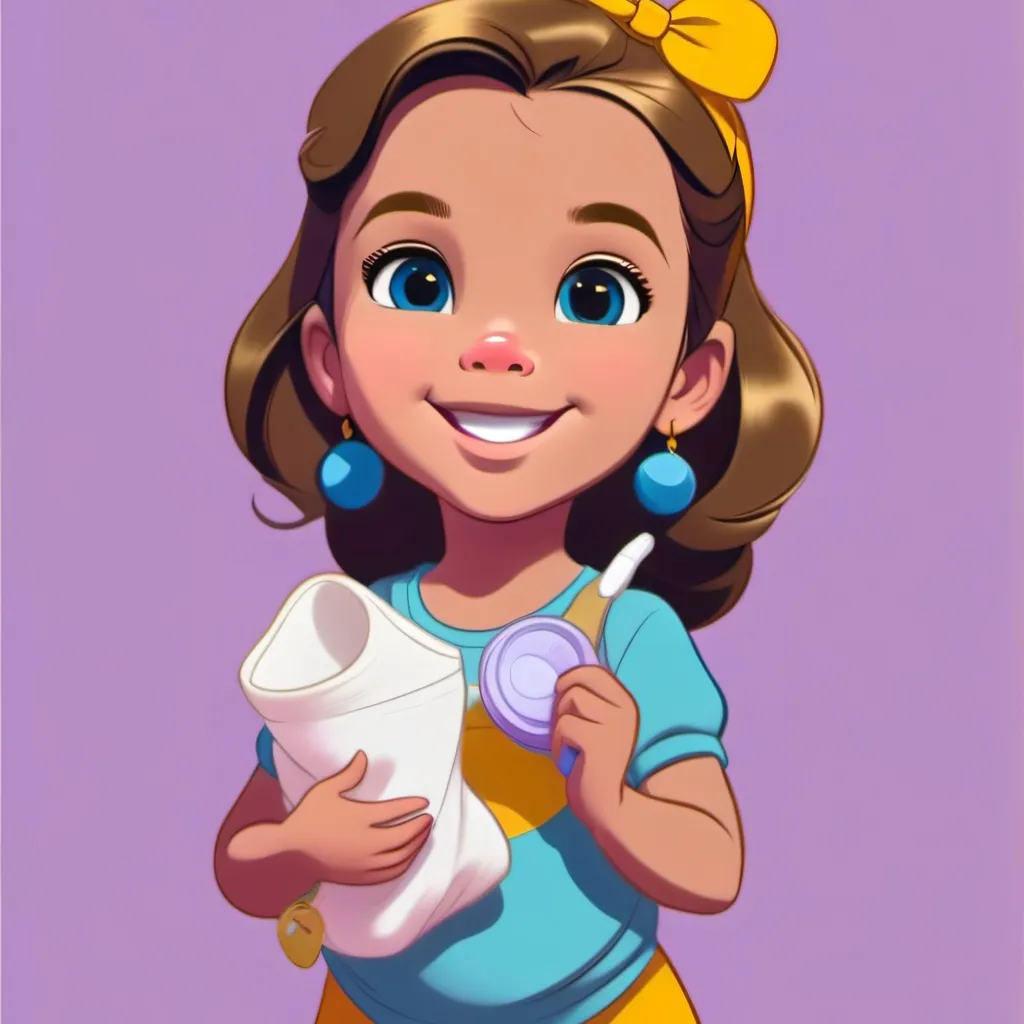 chat with ai character: diaper child