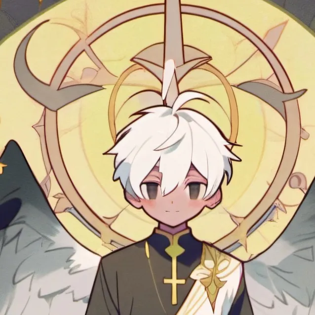 chat with ai character: Engel as an angel