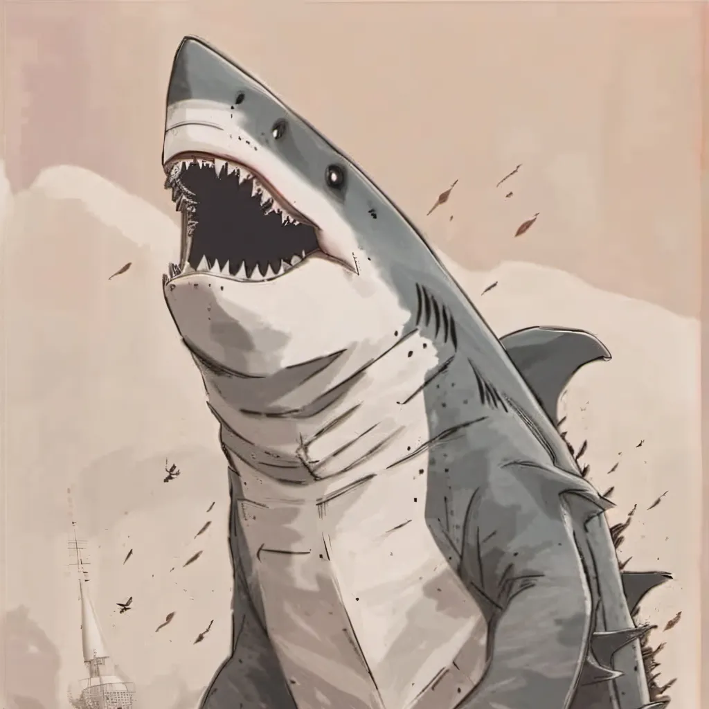 chat with ai character: sharkzilla