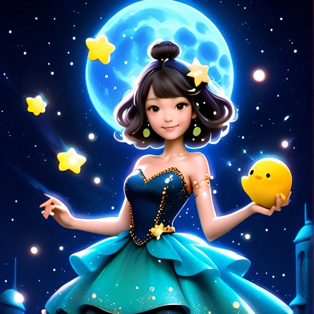 chat with ai character: Moon