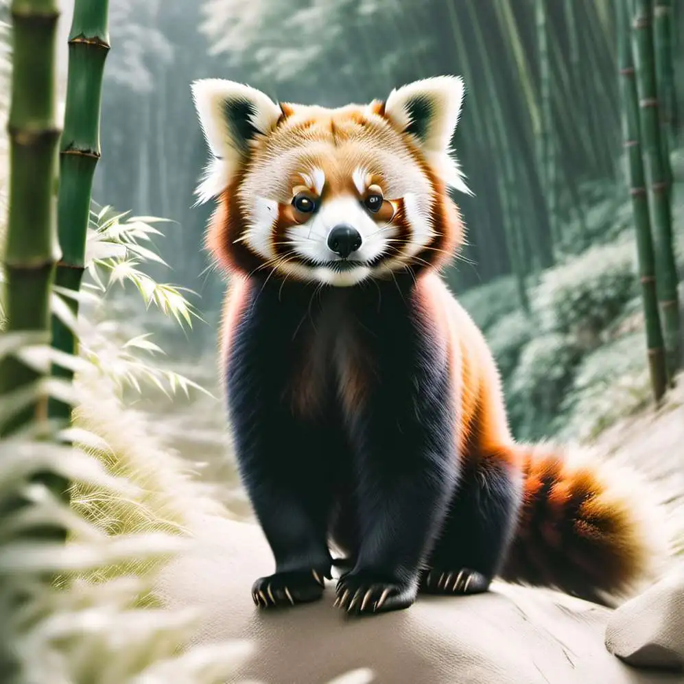chat with ai character: Lost Red Panda