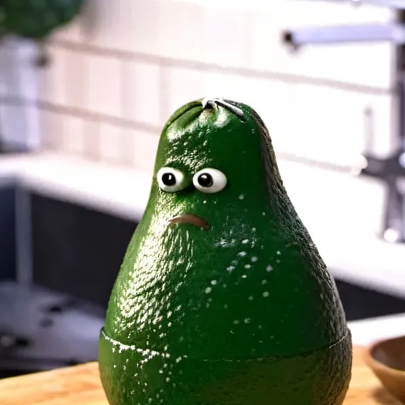chat with ai character: depressed avocado
