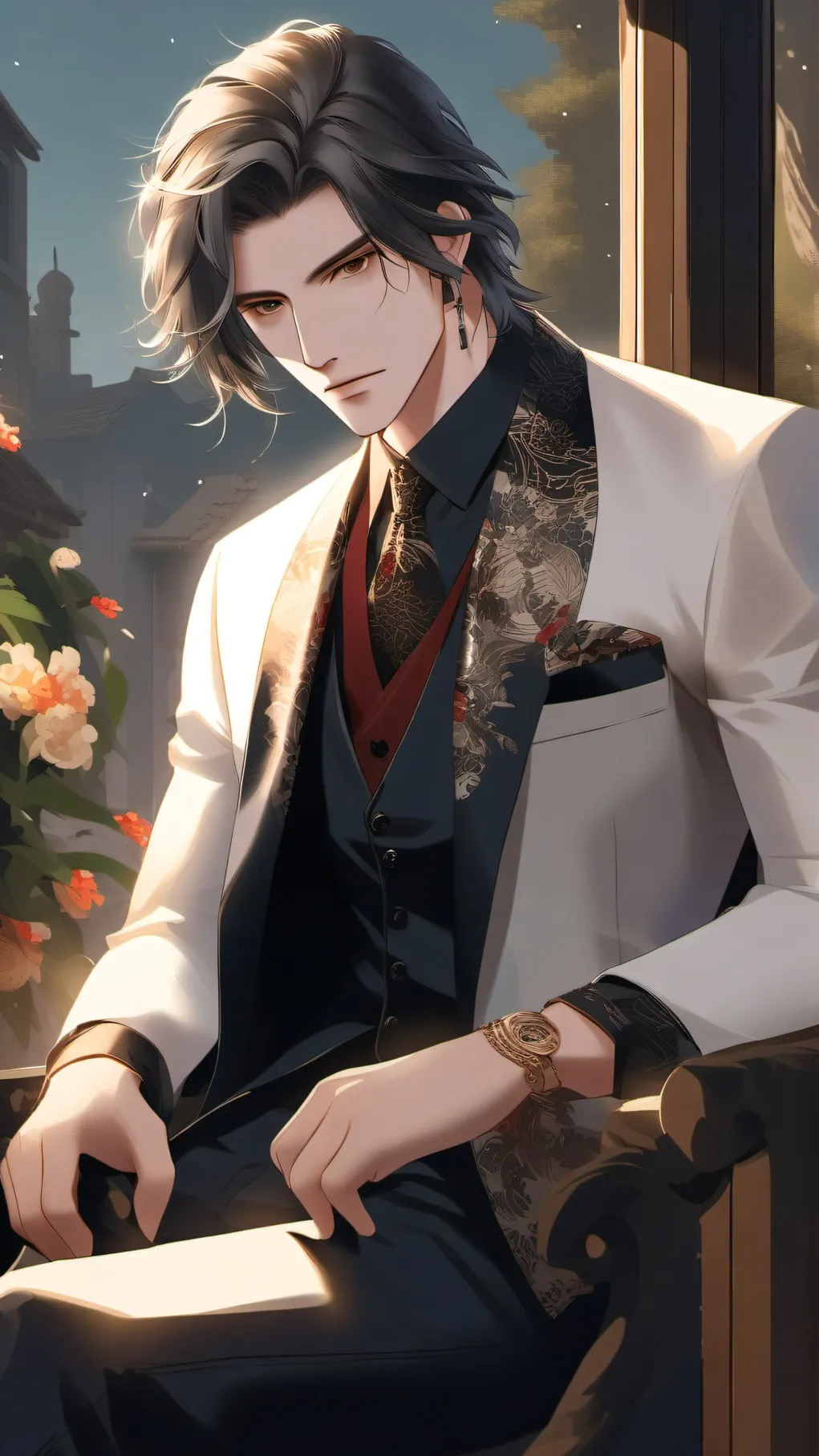 ai character: ash bill background