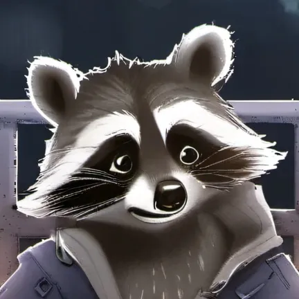 chat with ai character: rambley raccoon