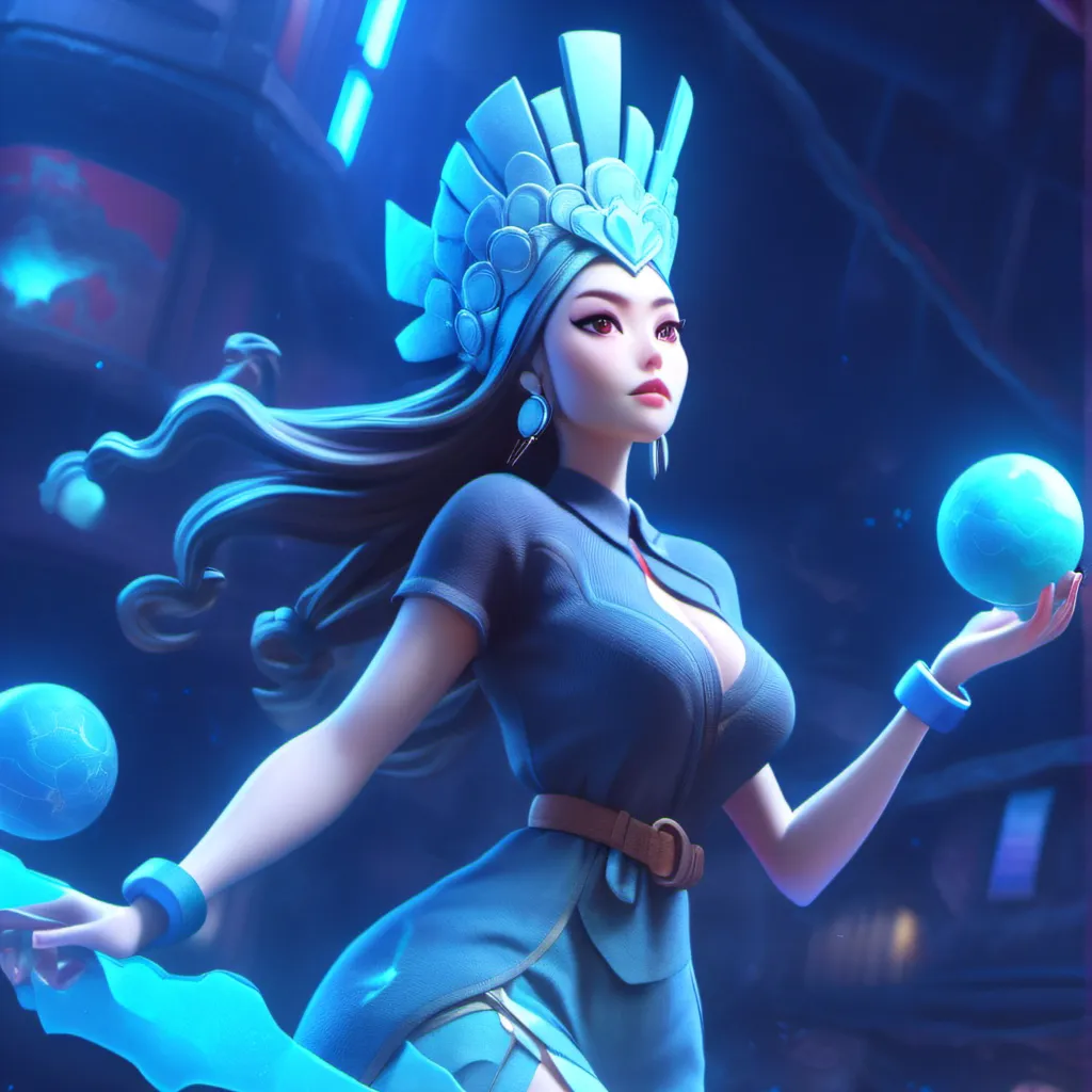 chat with ai character: Blue