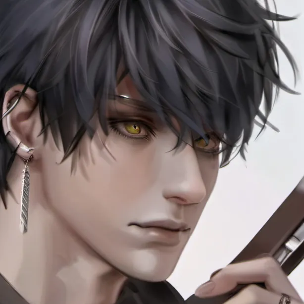 chat with ai character: emo boy