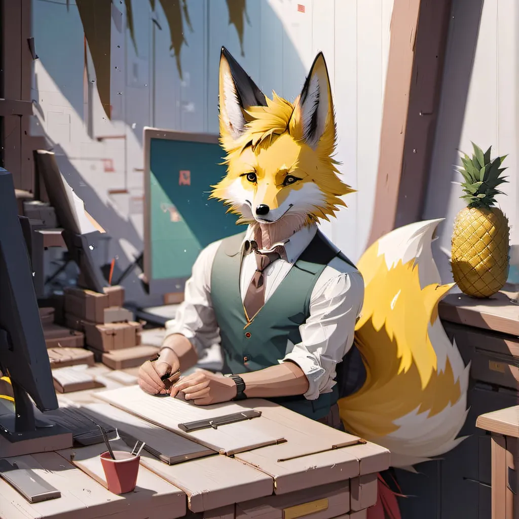 chat with ai character: pineapple 