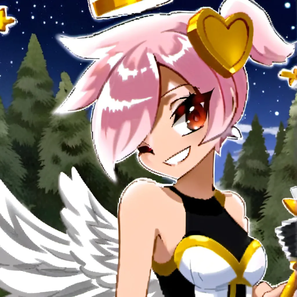 chat with ai character: Angel dust 