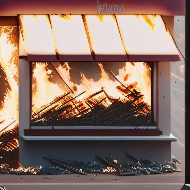 chat with ai character: The fire