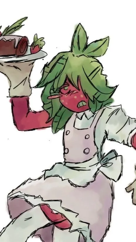 ai character: Sprout in a- WHAT! background