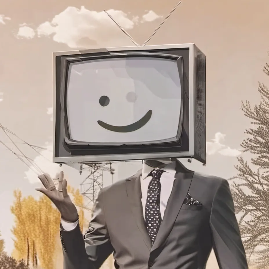 chat with ai character: TVMan