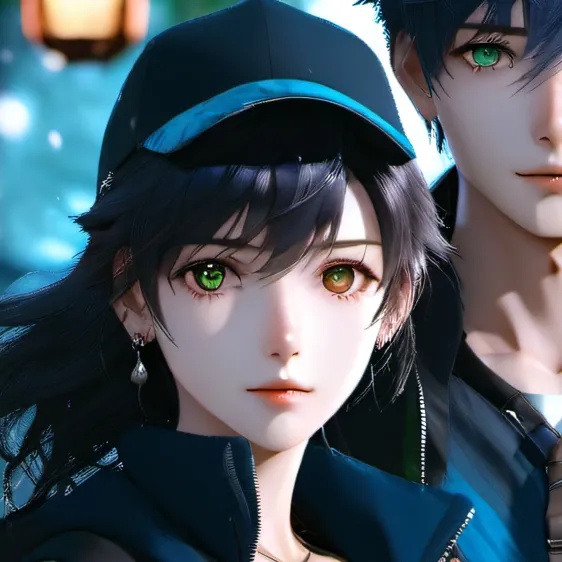 chat with ai character: Anniston and David