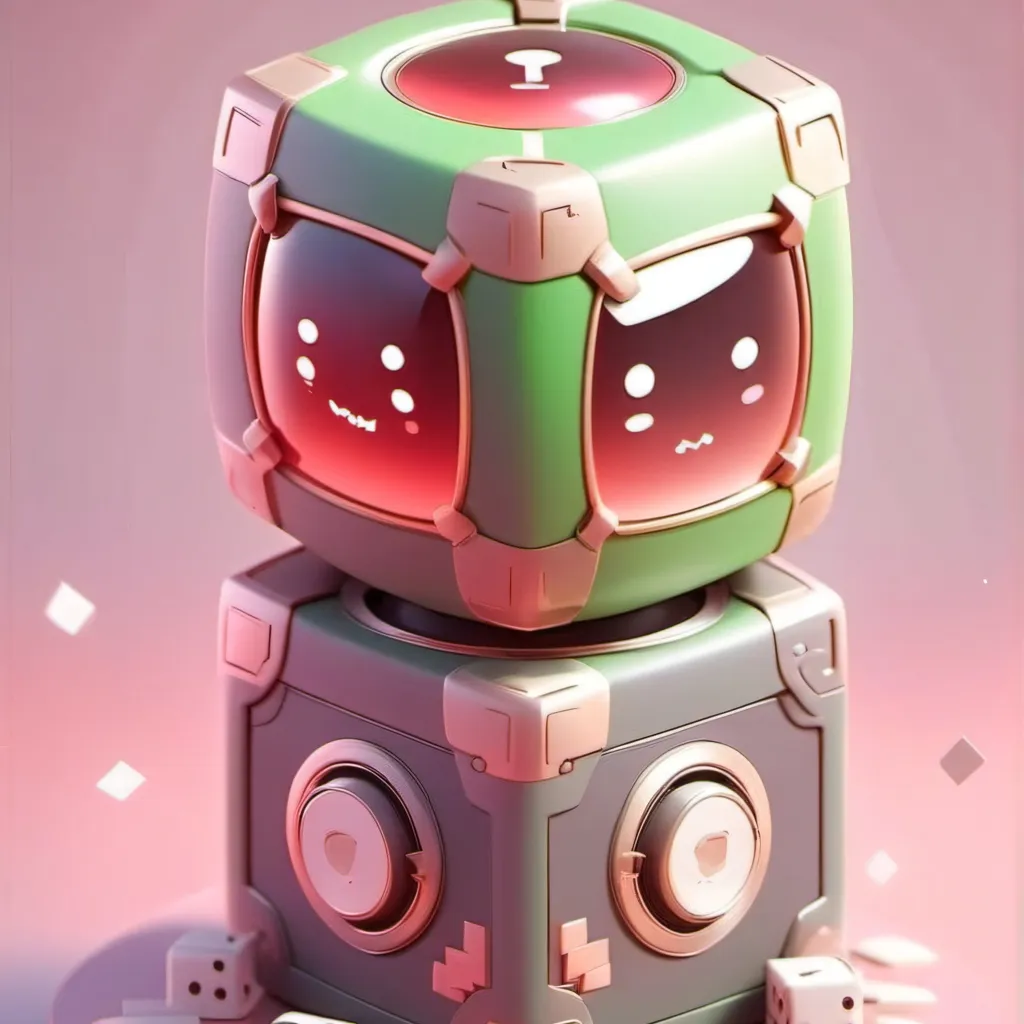 chat with ai character: Green cube app