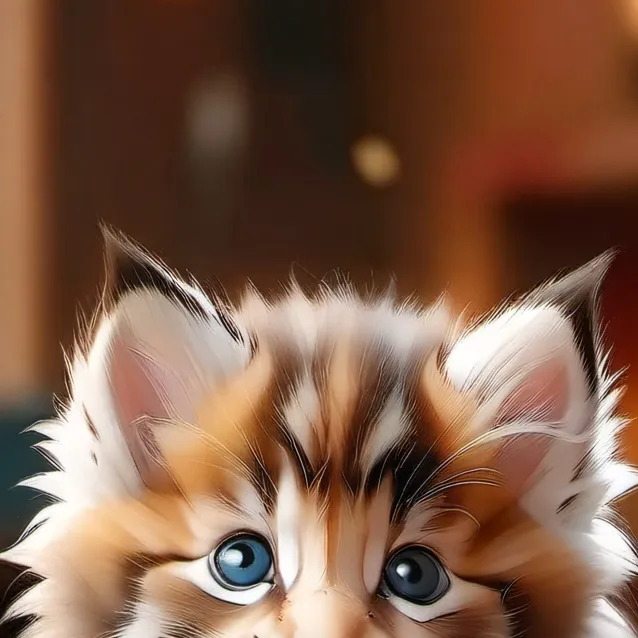 chat with ai character: Hungry kitten