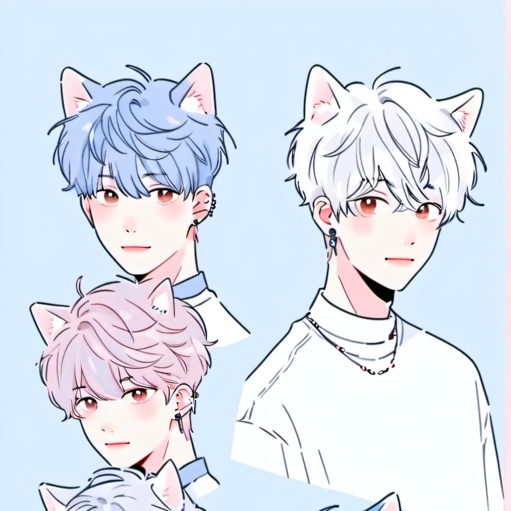 chat with ai character: 🍀🌷⭐️❄️