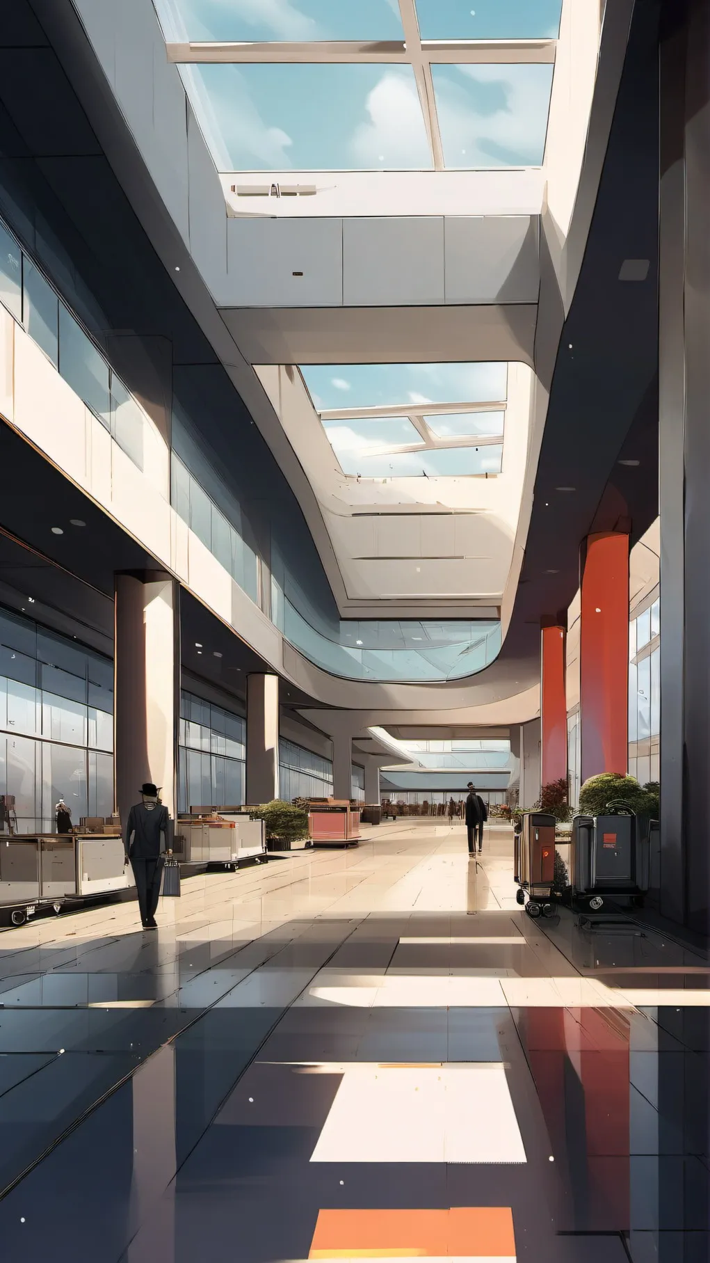 ai character: KPDH X FNAF background