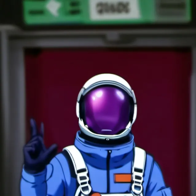 chat with ai character: blue crewmate