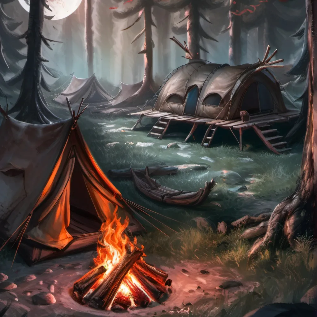 chat with ai character: Horror Camp Story