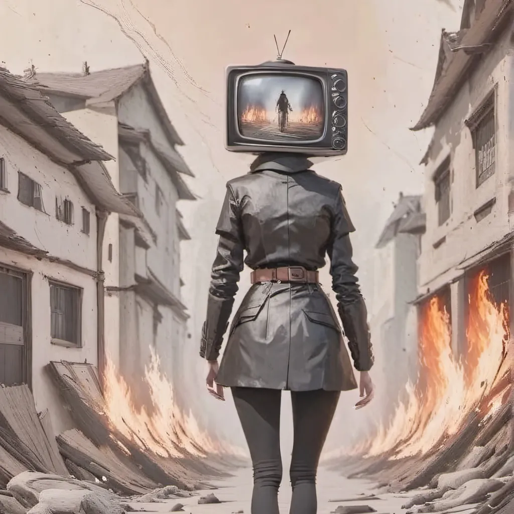 chat with ai character: tv woman 