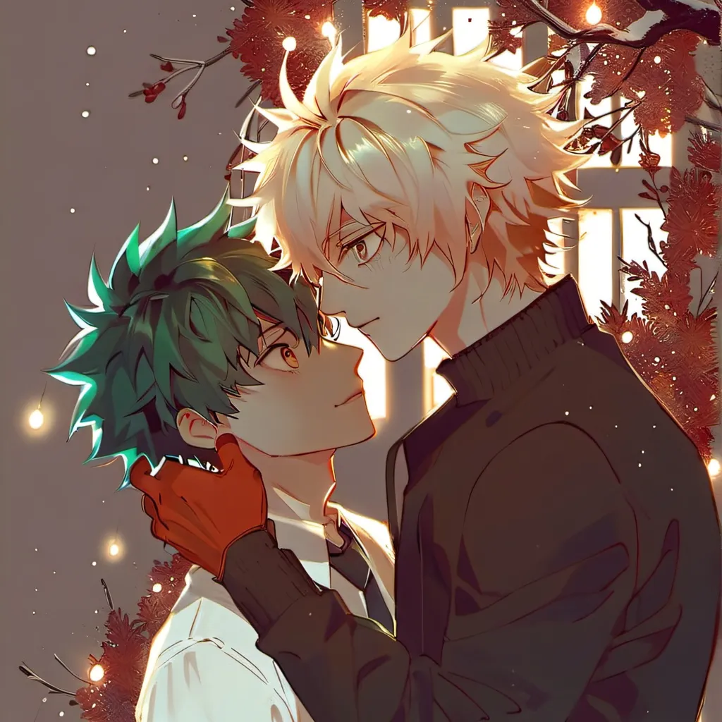 chat with ai character: deku & bakugo