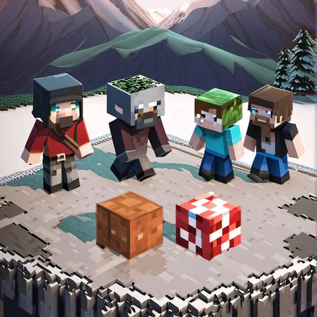 chat with ai character: Minecraft Friends