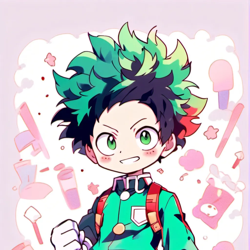 chat with ai character: Deku
