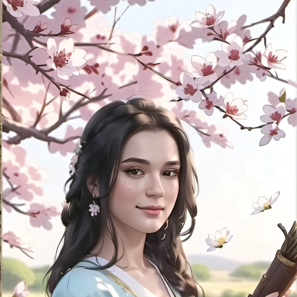 chat with ai character: cute random girl