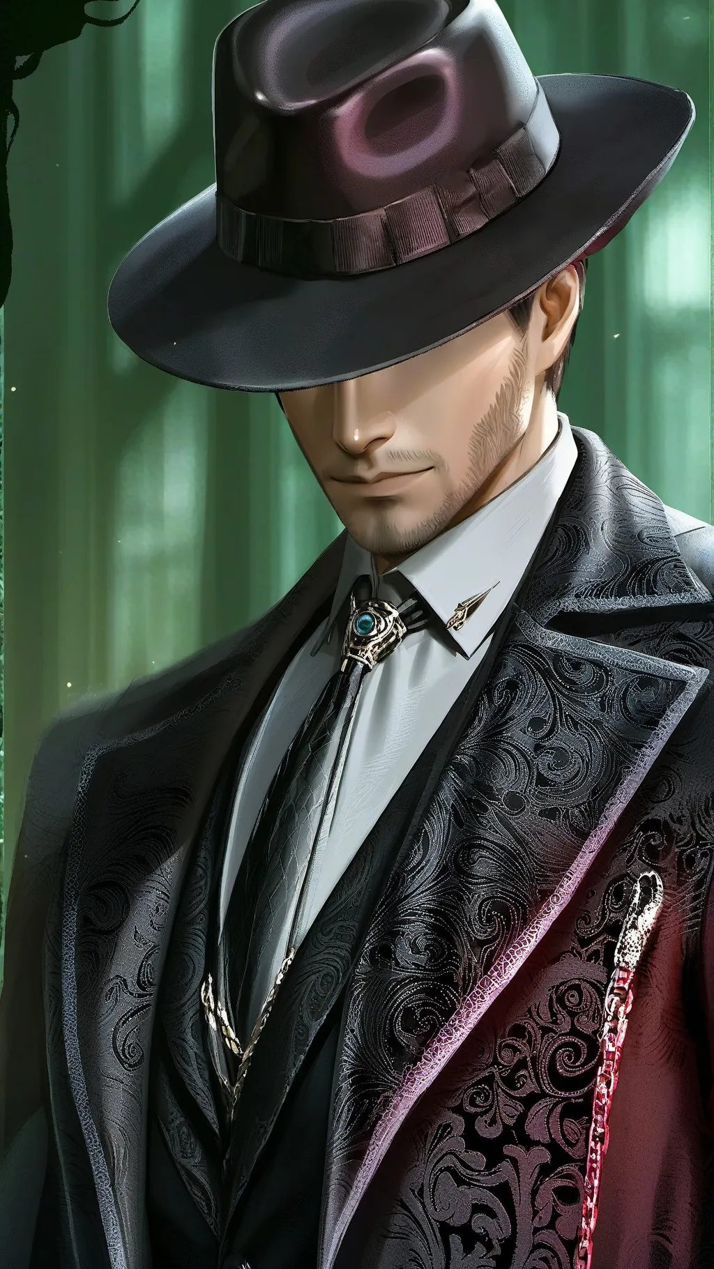 ai character: Mafioso x chance background