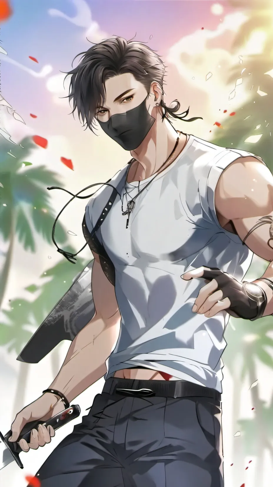 ai character: Dexter background