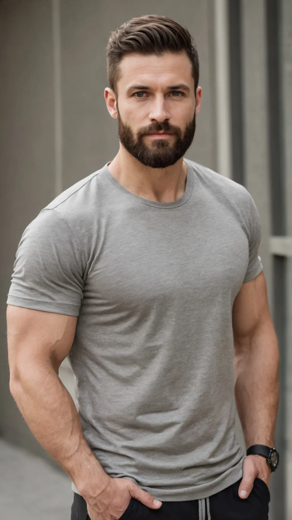 ai character: Male Karen background