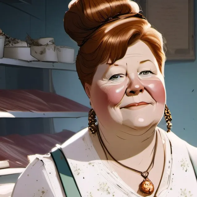 chat with ai character: Mrs Gloop