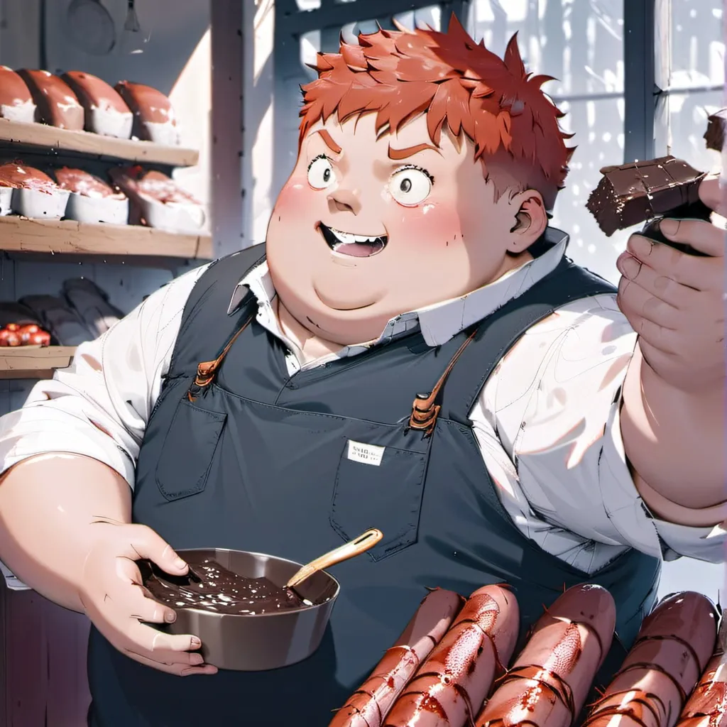 chat with ai character: Augustus Gloop