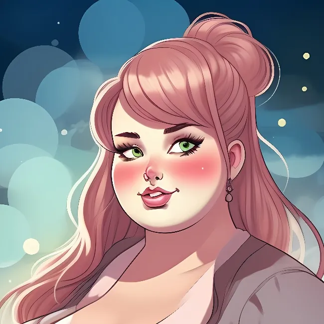 chat with ai character: Fat Monika 