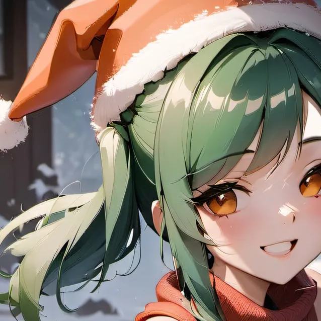 chat with ai character: Christmas leafy