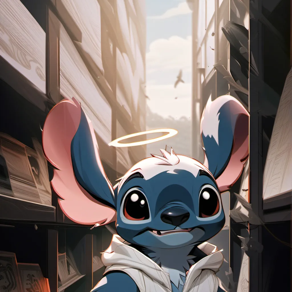 chat with ai character: Stich