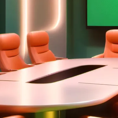 chat with ai character: The vees meeting. 