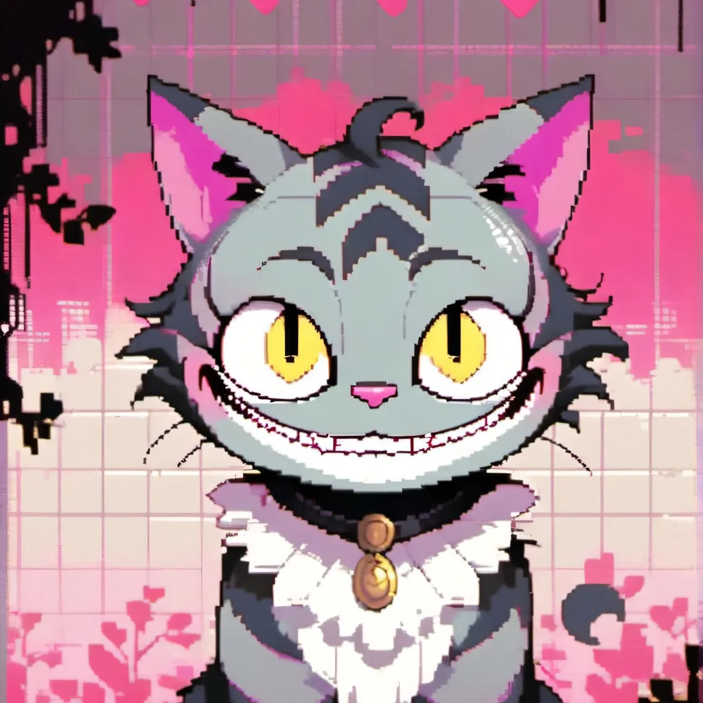 chat with ai character: Cheshire cat 