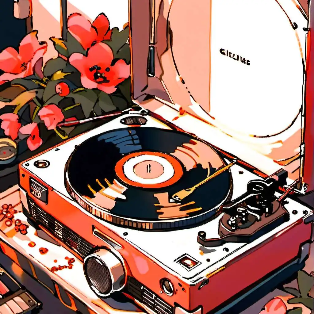 chat with ai character: CD player