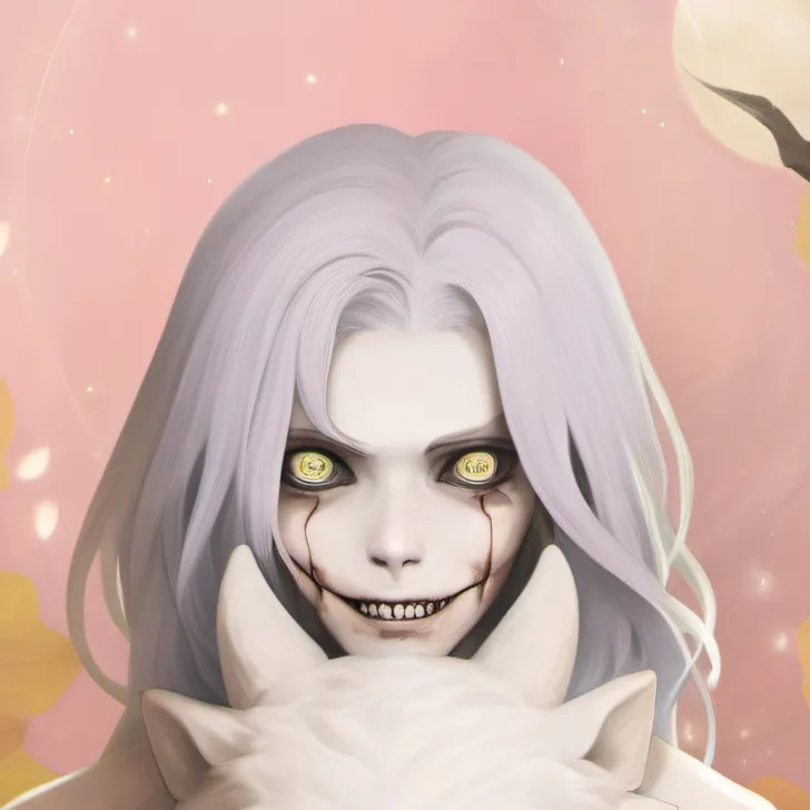 chat with ai character: Creepy statue