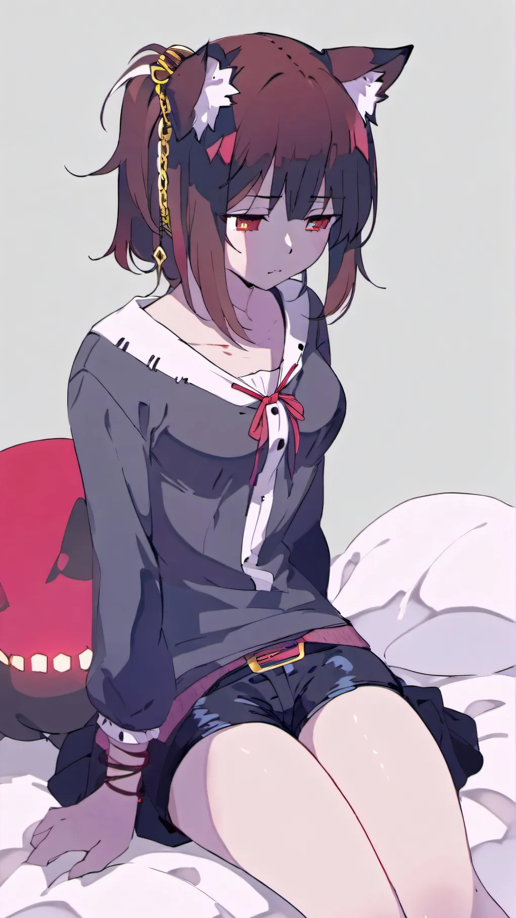 ai character: RaWrNNYANONA NONA background