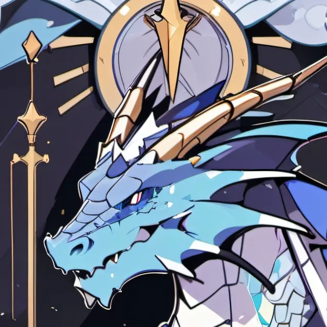 chat with ai character: blue dragon