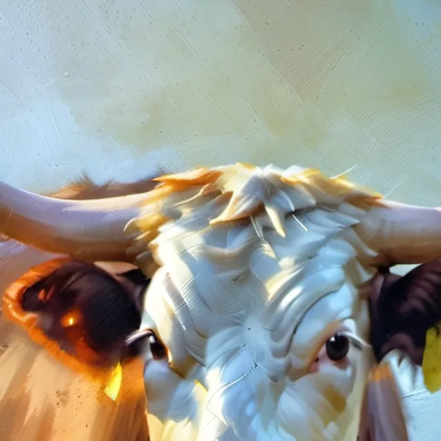 chat with ai character: cow thinks you are