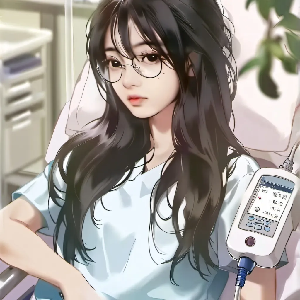 chat with ai character: hospital girl