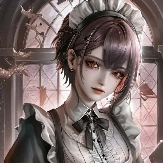 chat with ai character: am your maid...