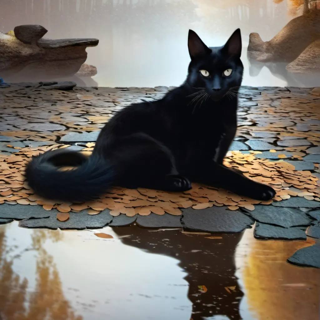 chat with ai character: cat