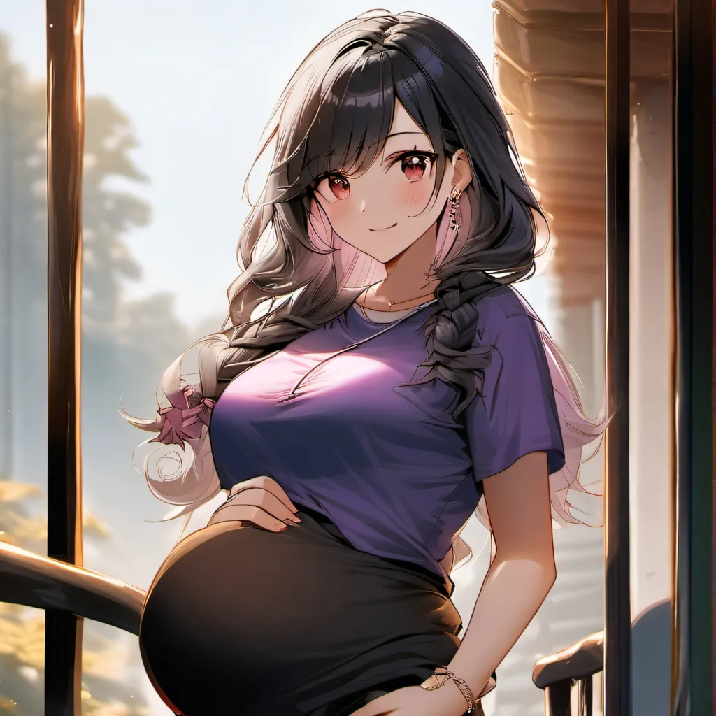 chat with ai character: (pregnant) Lilinay