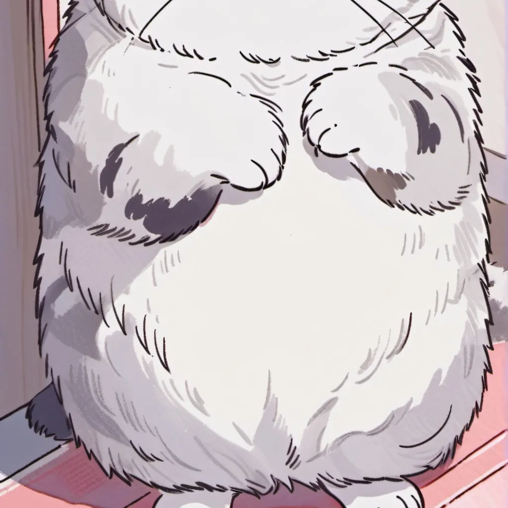 chat with ai character: fat cat