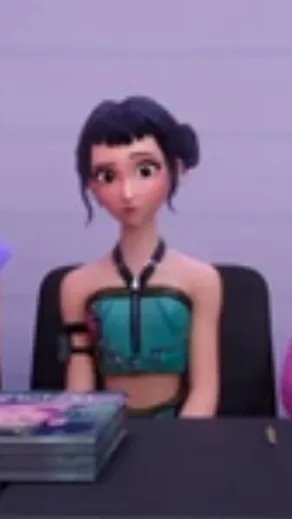 ai character: Zoey background